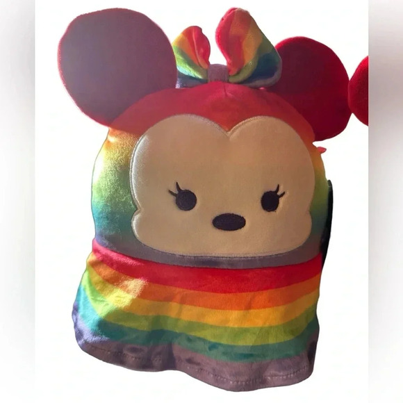 Disney Mickey & Minnie Pride Collection Squishmellow 8” Plush Set - Picture 2 of 6